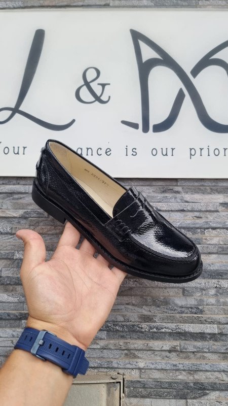 MOCASSINS À BOUTS RONDS